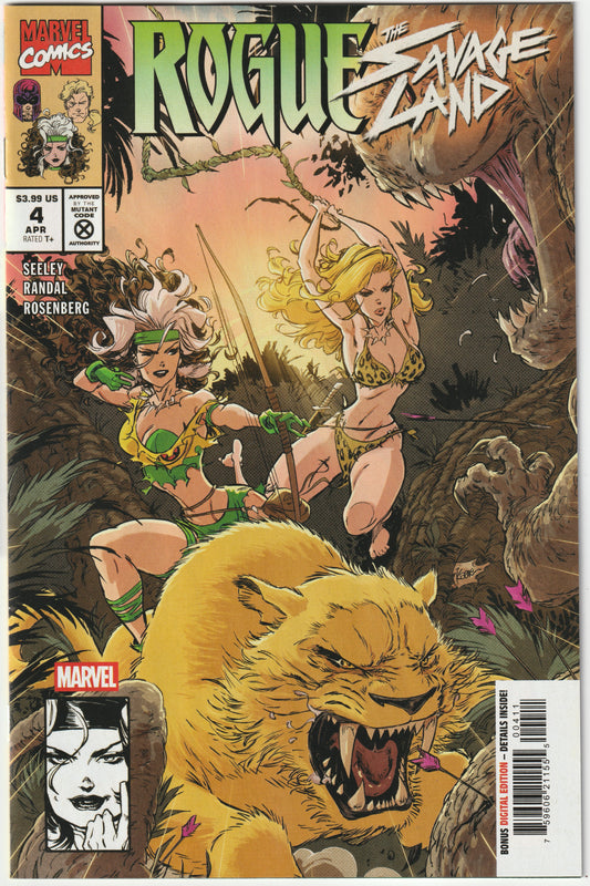 The Savage Land #4 (Kaare Andrews Cover A) (NM/NM+)