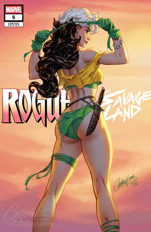 Rogue: The Savage Land #5 JSC Artist EXCLUSIVE (2025) Cover C: Sunset Rogue, limited to 2,000 copies - Signed with COA (NM/NM+)