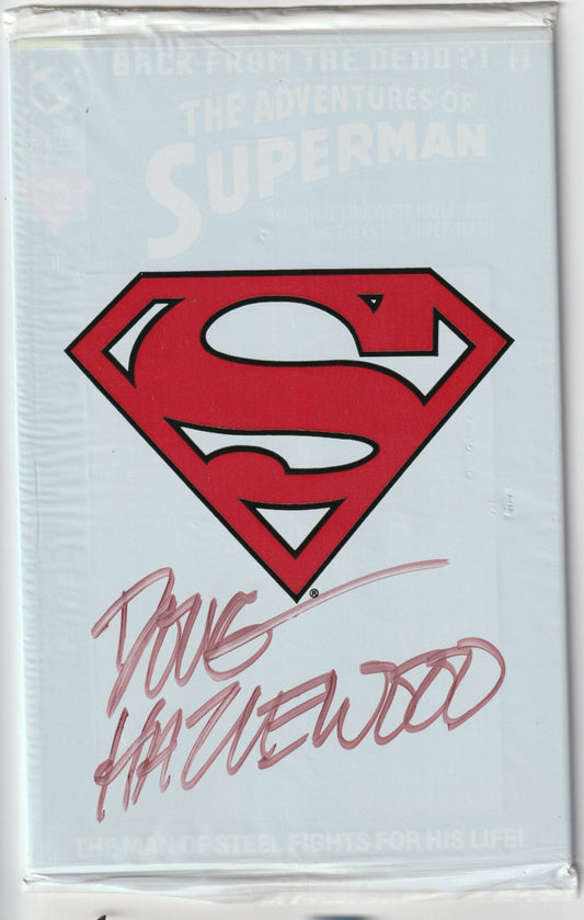 Adv. of Superman #500 Collectors Set (Signed and Sealed Polybag)