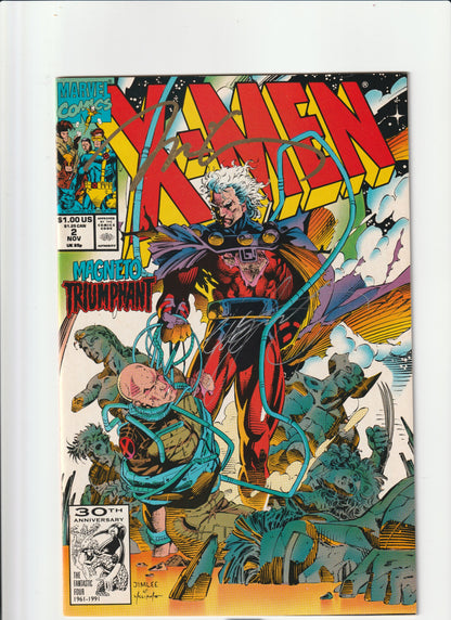 X-Men (1991) #2 (2x signed)