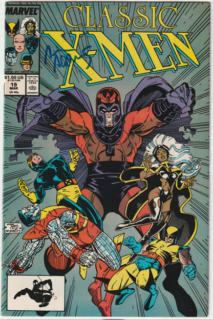 Classic X-Men #19 (Signed by Art Adams)