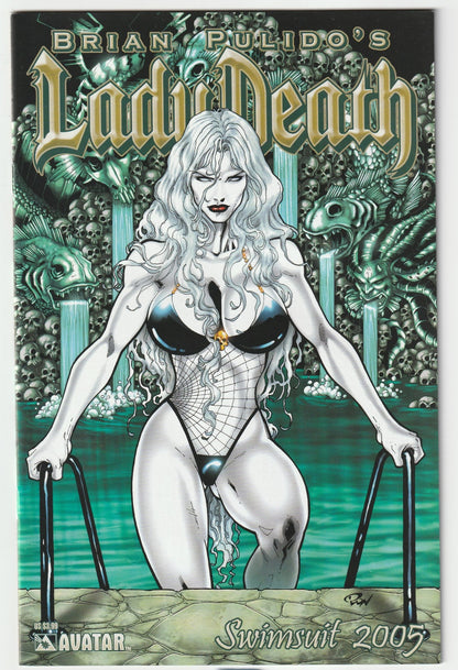 Lady Death Swimsuit Issue 2005 1st Print - Adrian Cover (Rare!)