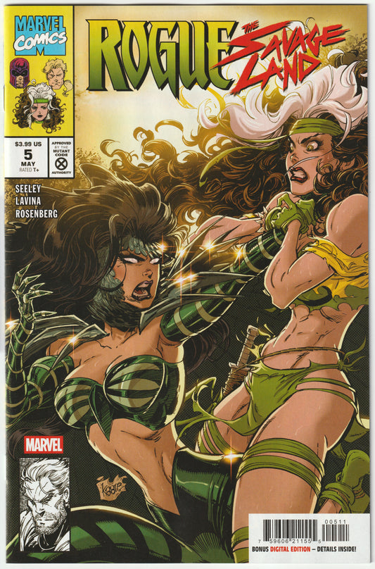 Rogue: The Savage Land #5 (Kaare Andrews Cover A)  (NM/NM+)