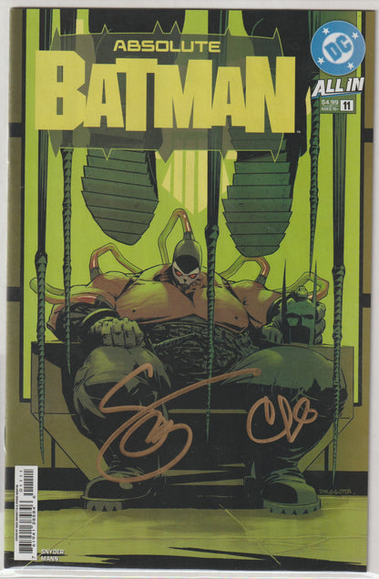 ABSOLUTE BATMAN #11 (1st Print & More) [SIGNED BY SCOTT SNYDER AND CLAY MANN]