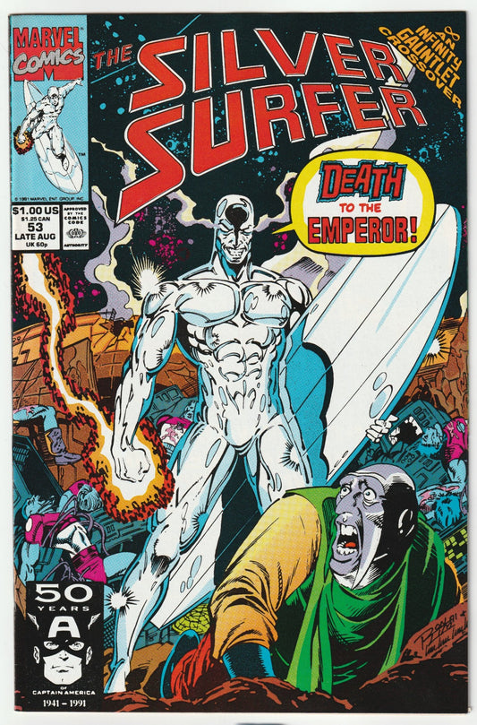 Silver Surfer (1987) #53 Copy B