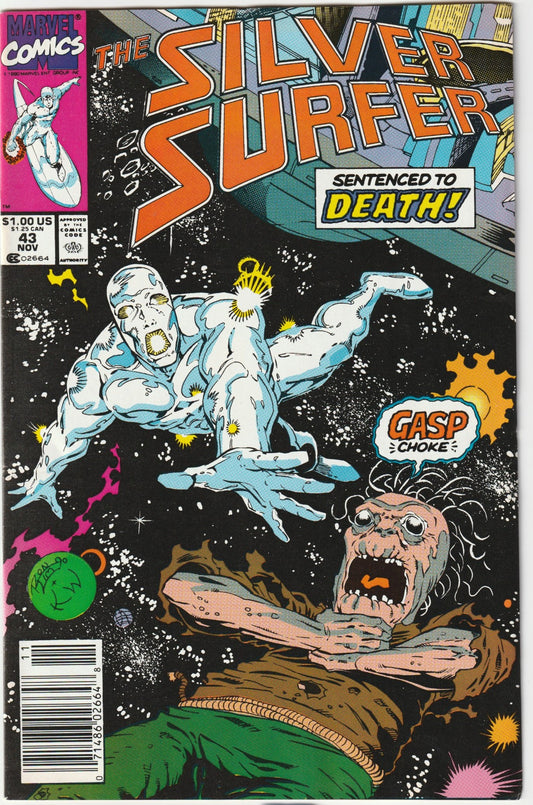 Silver Surfer (1987) #43 Copy A
