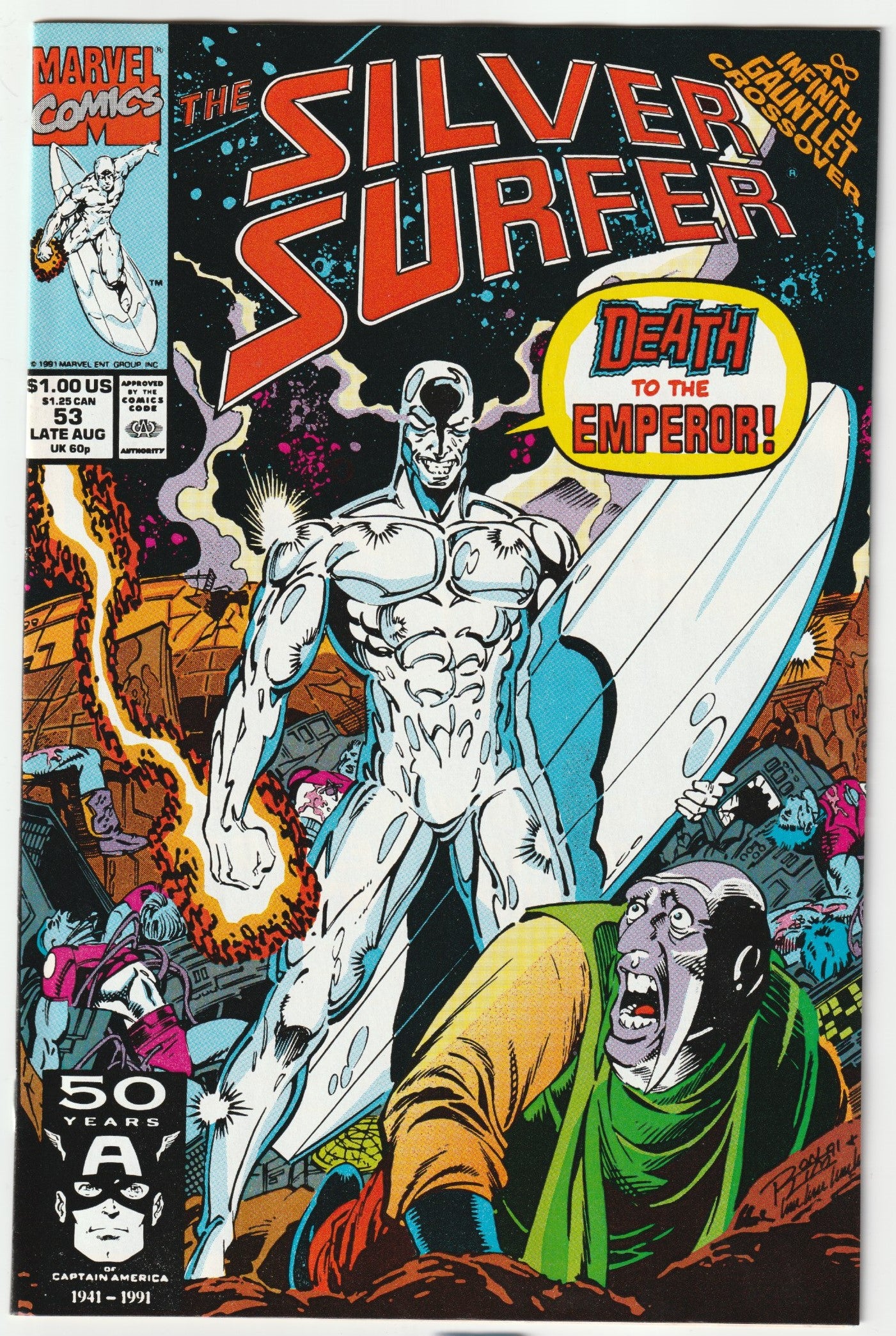 Silver Surfer (1987)  #53 1 of 2