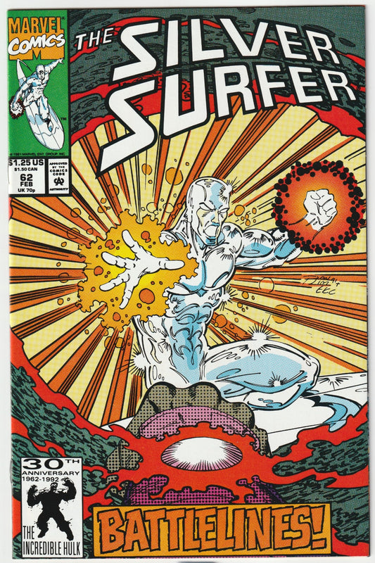 Silver Surfer (1987) #62 (Copy A)