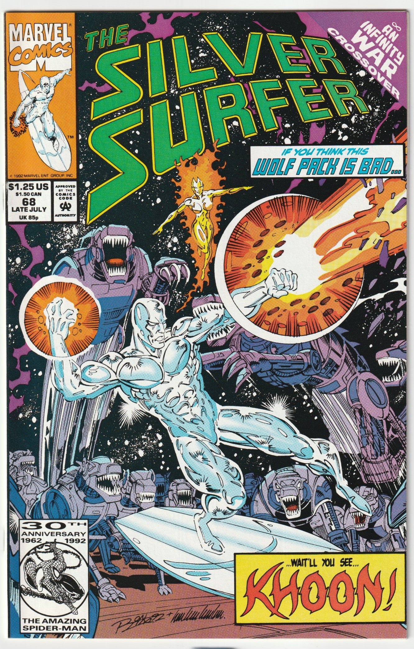 Silver Surfer (1987) #68 (Copy B)
