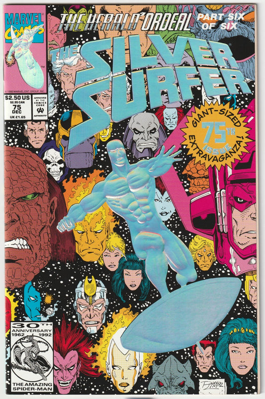 Silver Surfer (1987) #75 - Spot Foil