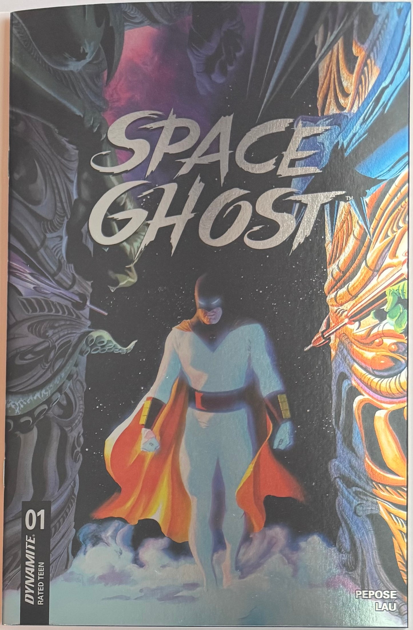 Space Ghost (2025) #1 Cover F Alex Ross Foil Variant (Dynamite Entertainment, 2025)
