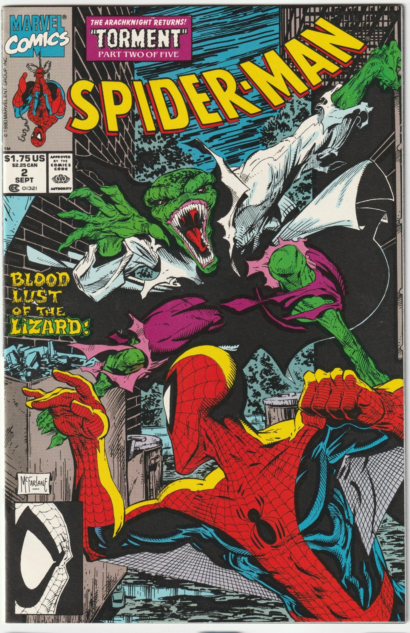 Spider-Man (1990) #2 (Copy C)
