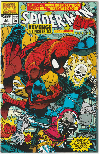 Spider-Man (1990) #23 (Wraparound Cover)