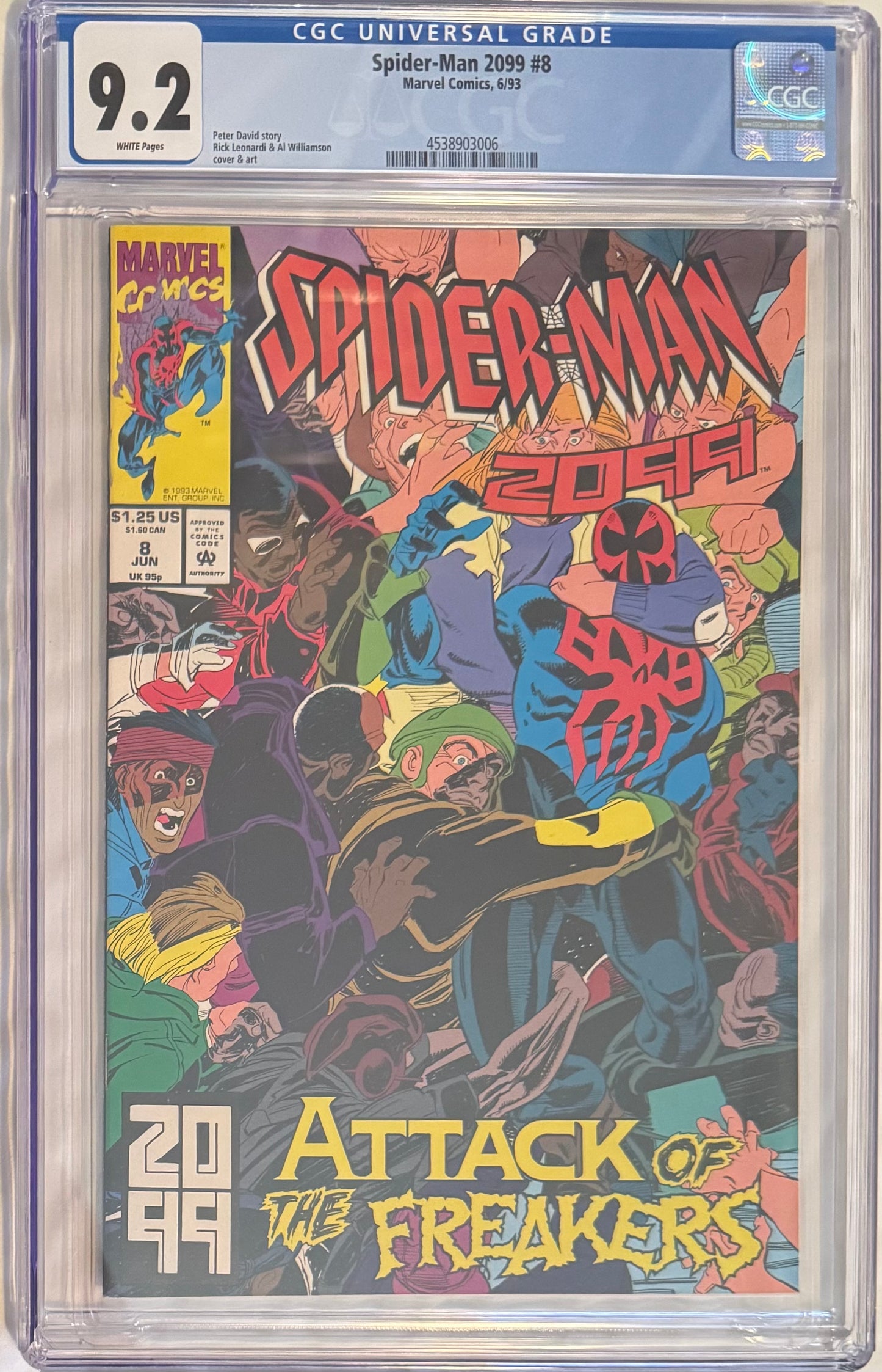 Spider-Man 2099 #8 CGC [9.2]