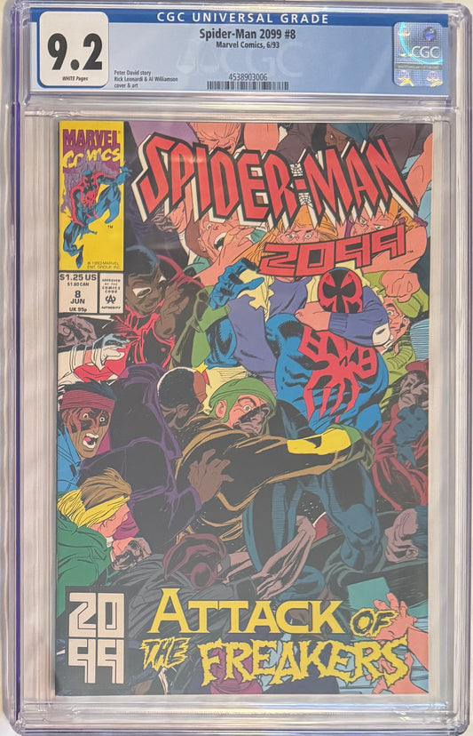 Spider-Man 2099 #8 CGC [9.2]
