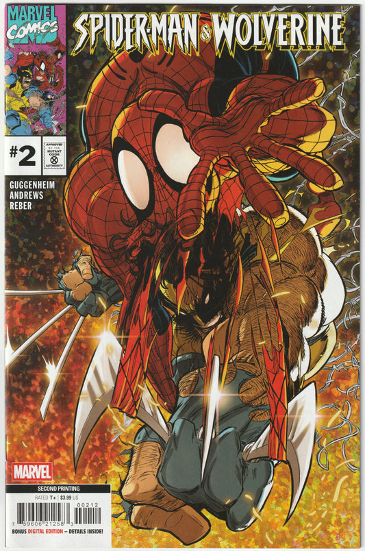 Spider-Man & Wolverine #2 2nd Printing Cover A (Kaare Andrews)