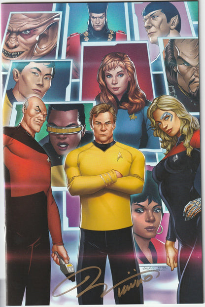 Star Trek #500 (2024, IDW Comics, Ryan Kincaid Cover, Signed with COA)
