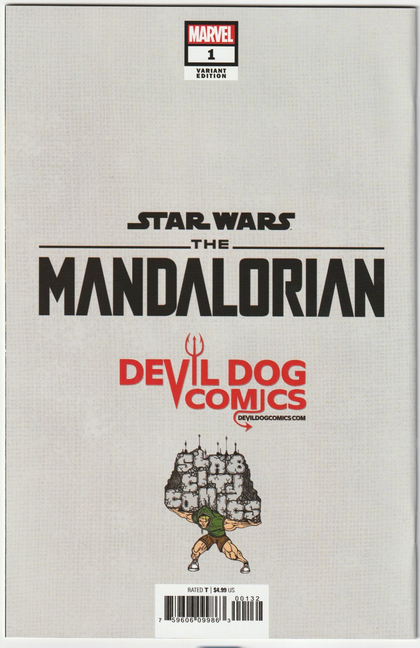 Star Wars: The Mandalorian #1 Inhyuk Lee Virgin Variant - Signed by Rodney Barnes w/COA
