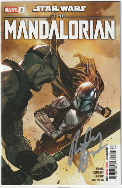 Star Wars: The Mandalorian #2 Signed by Rodney Barnes w/COA