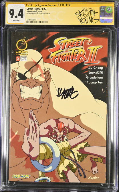 Street Fighter II #2 (Udon Comics) - Skottie Young Cover, Signed, CGC 9.4