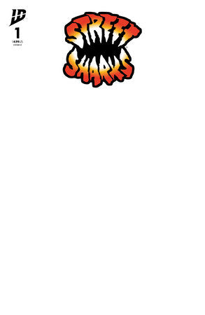 Street Sharks #1 Cover D Blank Sketch Variant [PRE-ORDER, SHIPS 9/16 - discount orders due 08/11]