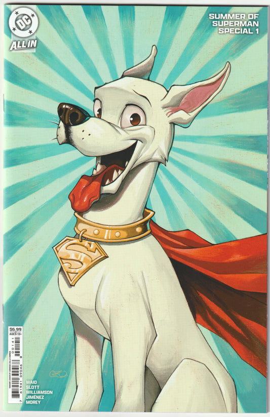 Summer of Superman Special #1 (2025) Chrissie Zullo-Uminga Card Stock Variant Cover