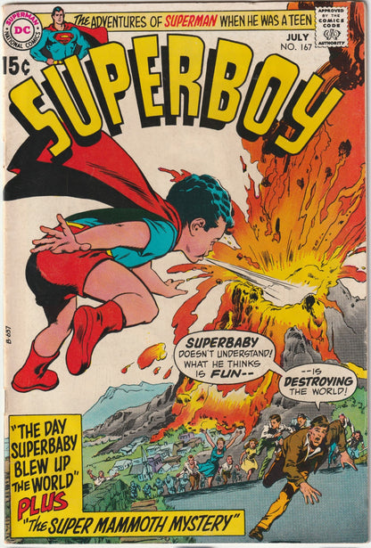 Superboy Vol. 1 (1949) Issue #167
