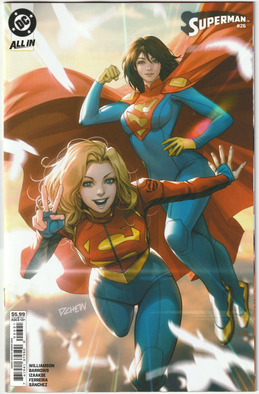 Superman #26 (Derrick Chew Variant Cover, 2025) – Key Red Kryptonite Story (NM/NM+)