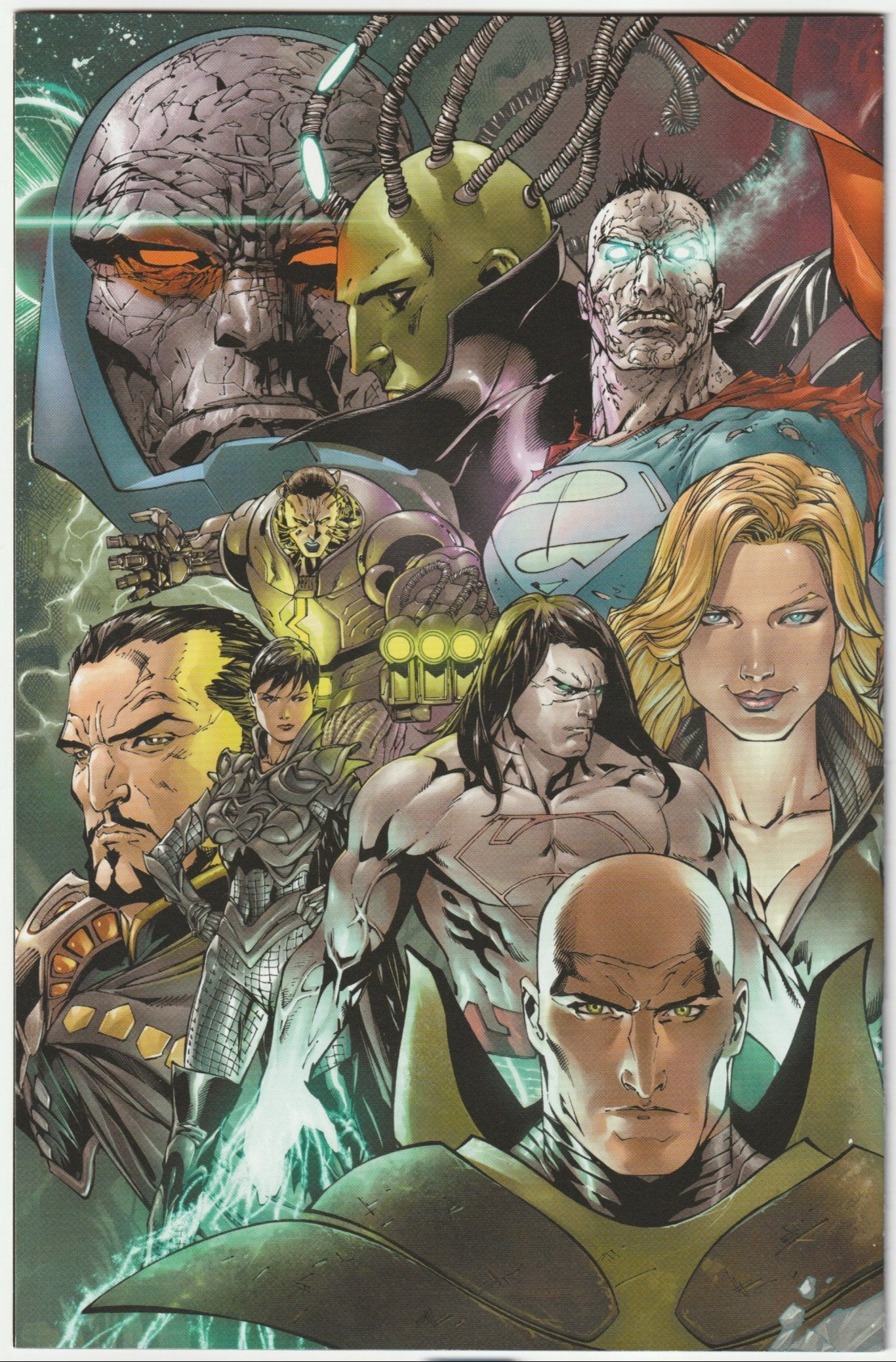 Launched in October 2013, this groundbreaking series by writer Charles Soule and artist Tony S. Daniel dives into the electrifying romance between Superman and Wonder Woman, redefining their dynamic post-Justice League #12. Featuring a stunning wraparound gatefold cover, this issue captures the Man of Steel and the Amazon Princess in a triptych centerpiece, blending bold storytelling with iconic art.


