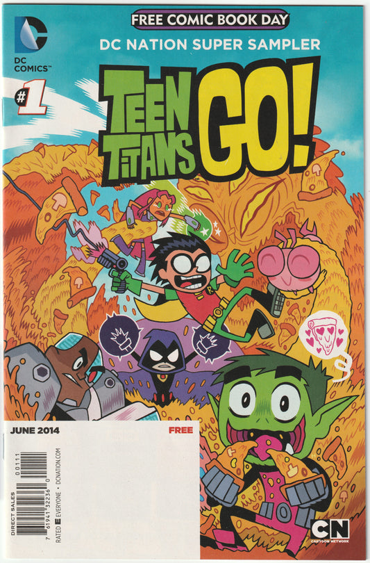 Teen Titans Go! Free Comic Book Day Super Sampler #1 (2014) (NM/NM-)