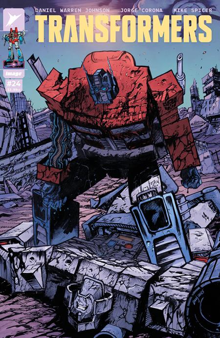 [PRE-ORDER, SHIPS 9/10 - discount orders due 8/18] Transformers #24 Cover A Daniel Warren Johnson & Mike Spicer – Image Comics 2025 (VF/VF+)