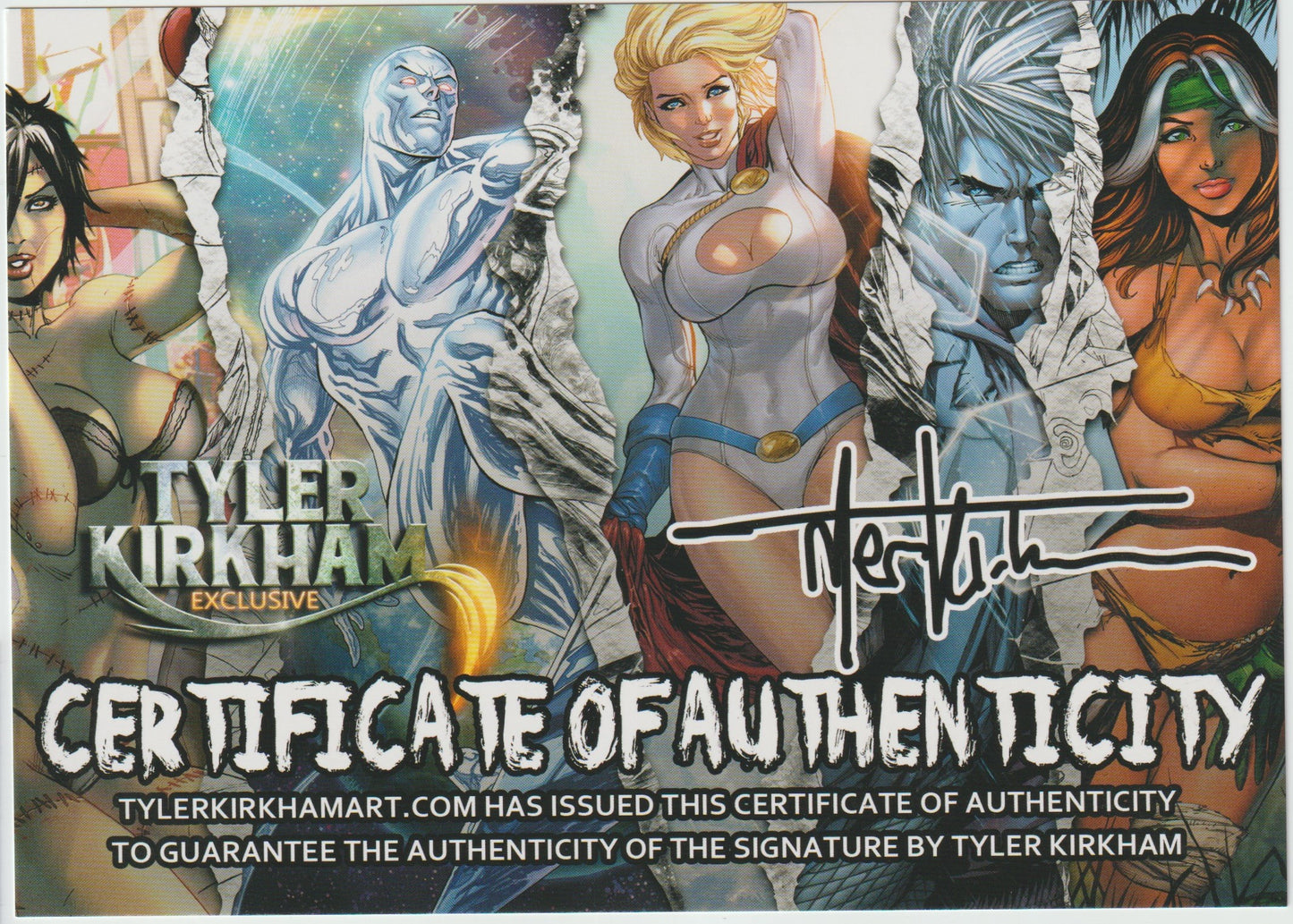 FINAL BOSS #1 CVR G Tyler Kirkham Virgin Variant (MR) [SIGNED BY TYLER KIRKHAM]