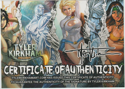 FINAL BOSS #1 CVR G Tyler Kirkham Virgin Variant (MR) [SIGNED BY TYLER KIRKHAM]
