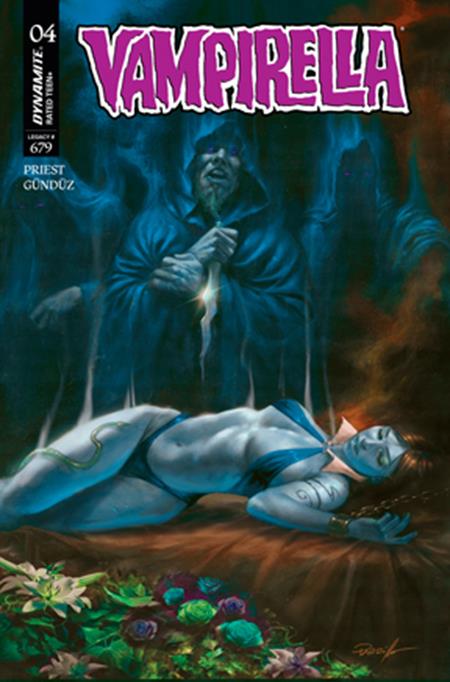 Vampirella #4 Cover O Lucio Parrillo Ultraviolet Edition – Dynamite Comics 2025 VF/NM-