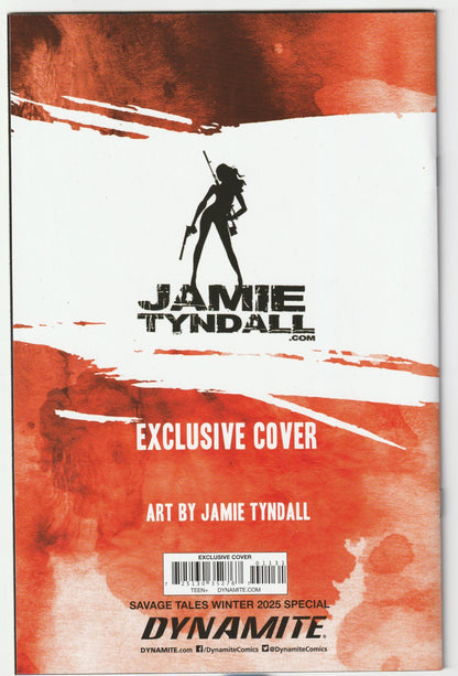 Vampirella - Savage Tales #1- Trade Dress - Art & Autograph by Jamie Tyndall