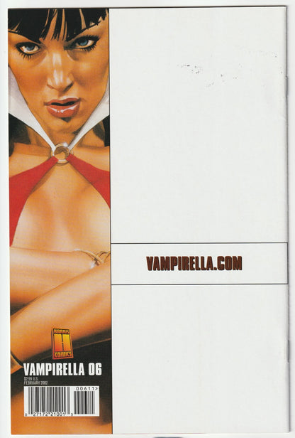 Vampirella - Vol 4 #6 - Mike Mayhew Signed with CoA