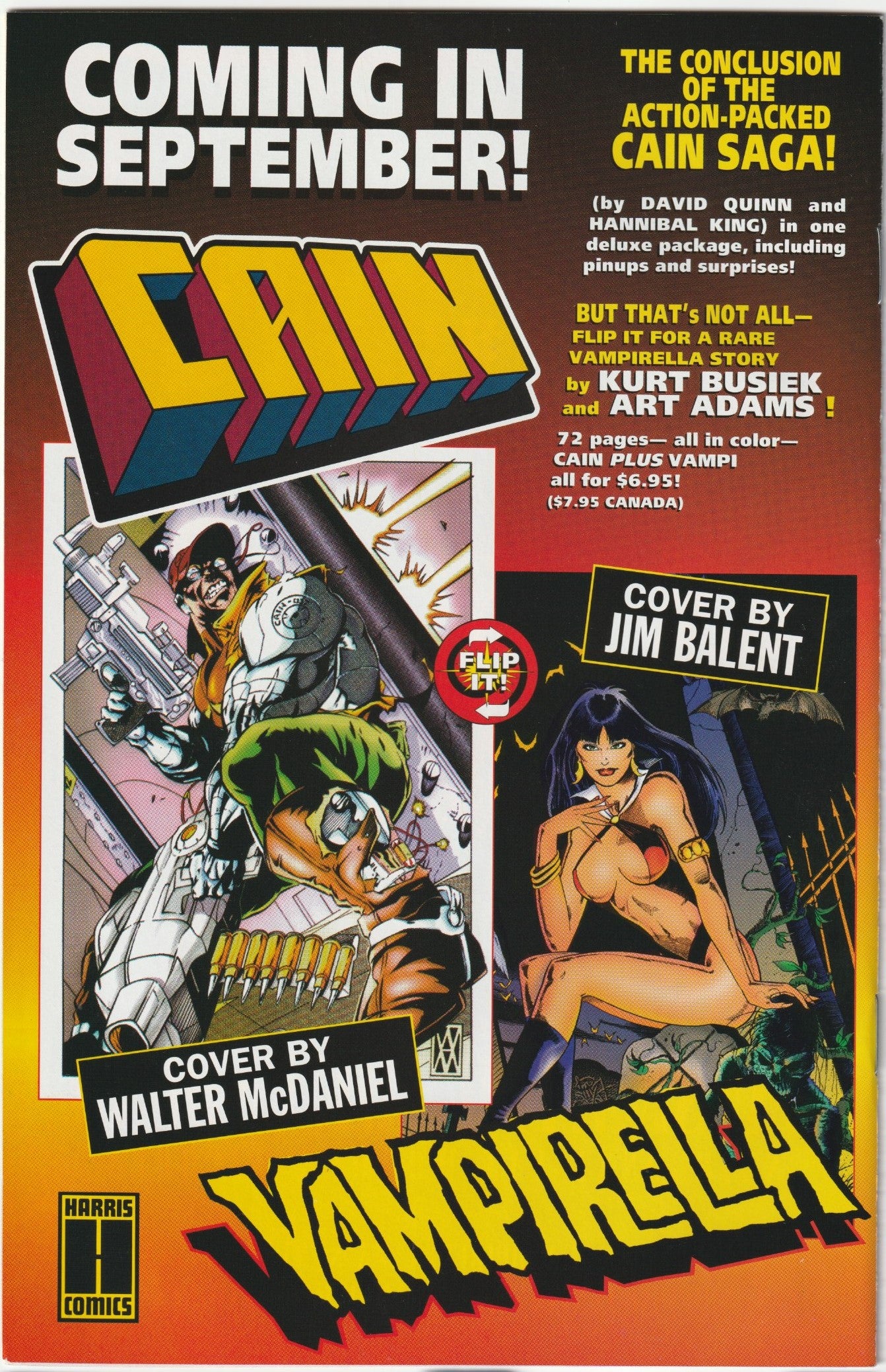 Vengeance of Vampirella Vol. 1 #4 - Harris Comics (High Grade)