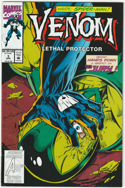 VENOM LETHAL PROTECTOR (1993) COMPLETE SET 1-6 MARVEL COMICS | 1st Venom Series