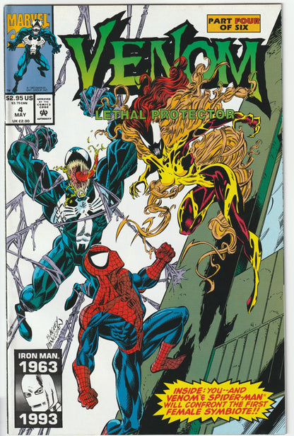 VENOM LETHAL PROTECTOR (1993) COMPLETE SET 1-6 MARVEL COMICS | 1st Venom Series