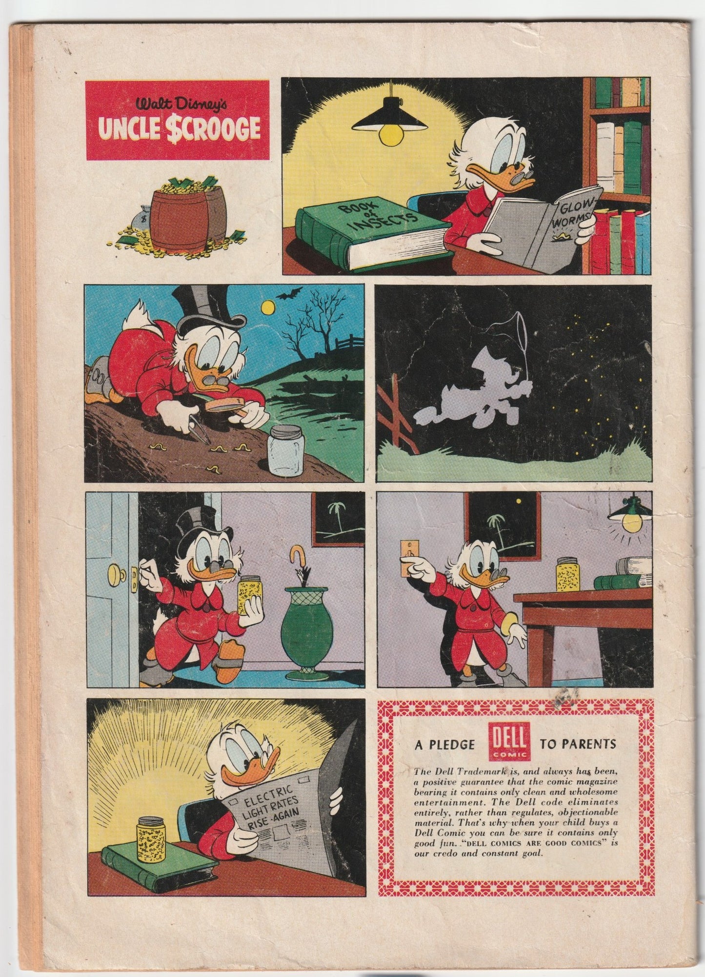 Uncle Scrooge #14 (Dell Comics, 1956)