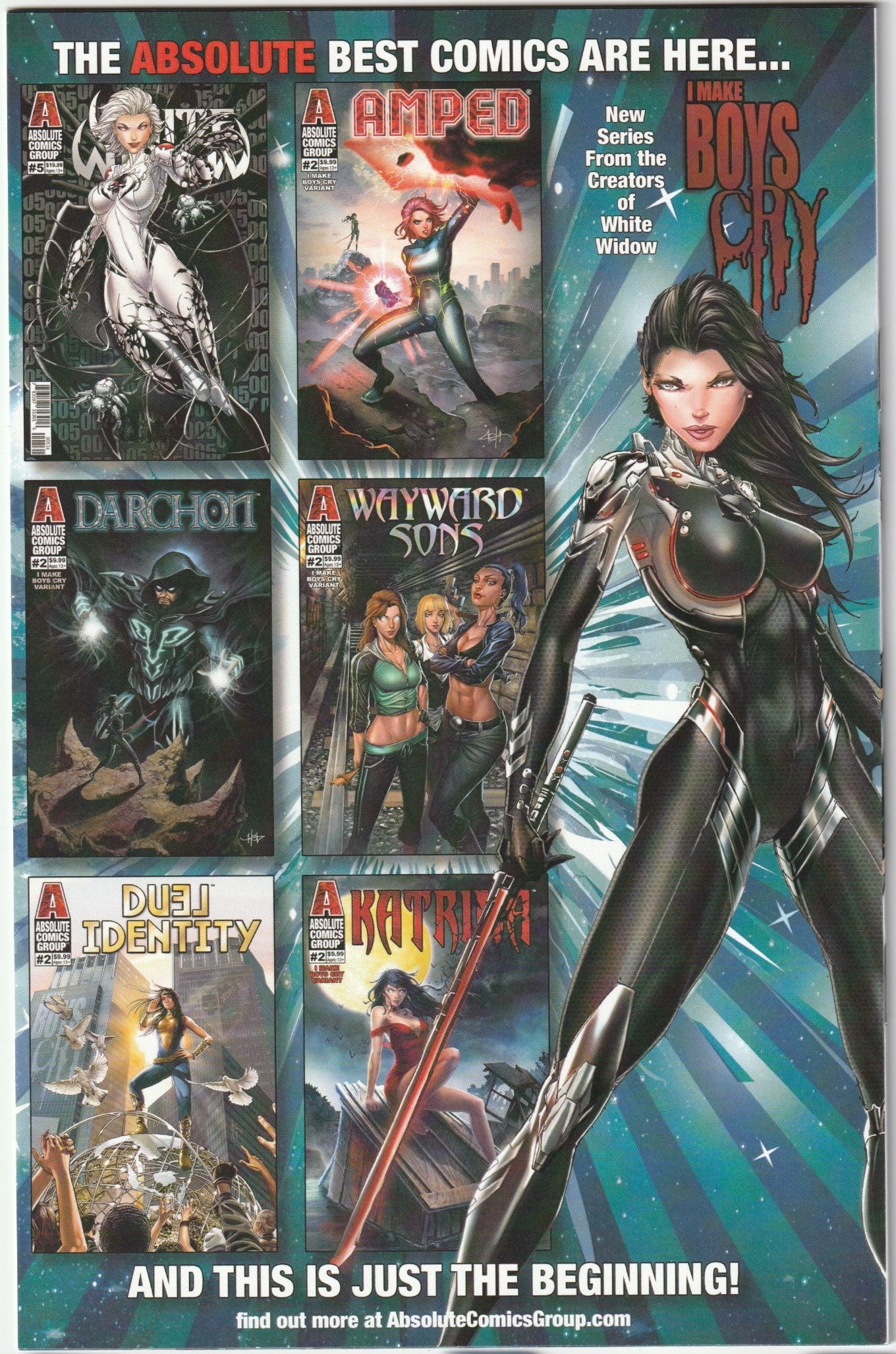 White Widow #4 Sketch-Up Variant - Tyndall &amp; Powell 2x Signed w/COA
