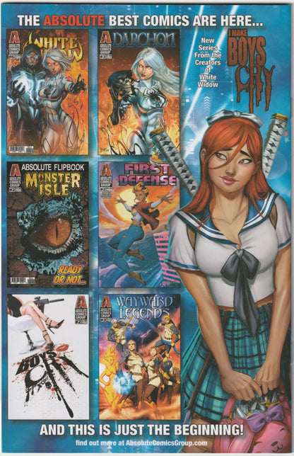 White Widow #5 Sketch-Up Variant – (1 of 100, Tyndall/Powell Signed, COA) (NM/NM+) - Ships in top loader