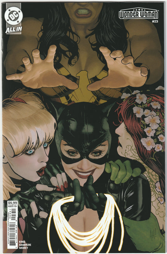 Wonder Woman #23 Adam Hughes Gotham City Sirens Card Stock Variant Cover – DC Comics 2025 (NM/NM+)
