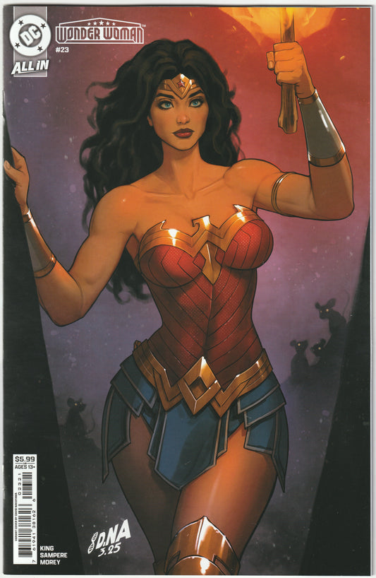 Wonder Woman #23 David Nakayama Card Stock Variant Cover – DC Comics 2025 (NM/NM+)