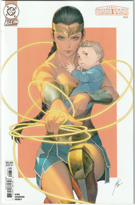 Wonder Woman #23 Homare Card Stock Variant Cover – DC Comics 2025 (NM/NM+)