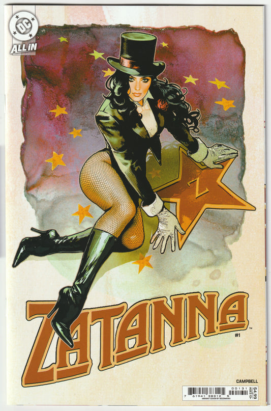 Zatanna #1 (Sozomaika Trade Cover, DC 2025) (NM/NM-)