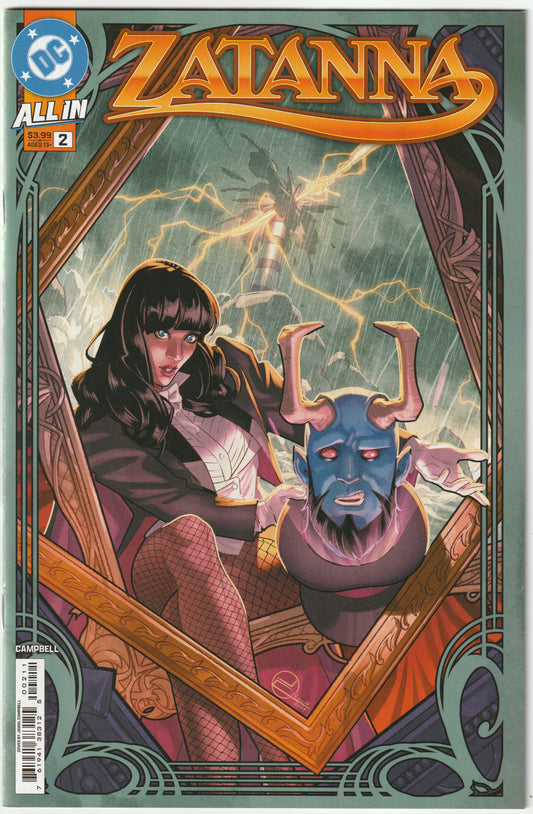 Zatanna #2 (Jamal Campbell Trade Cover, DC 2025) (NM/NM-)