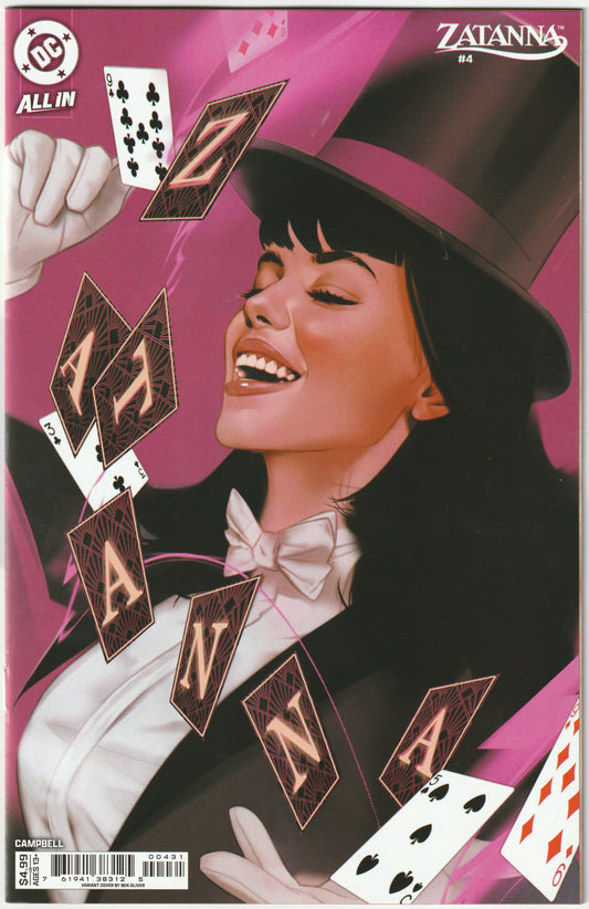 Zatanna #4 (Ben Oliver Trade Cover, DC 2025) (NM/NM-)