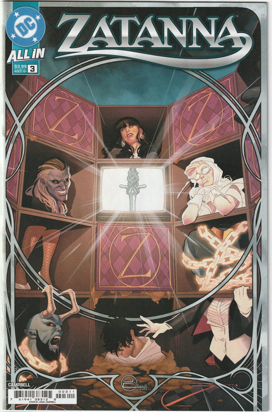 Zatanna #3 (Jamal Campbell Trade Cover, DC 2025) (NM/NM-)