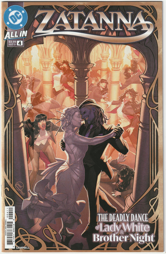 Zatanna #4 (Jamal Campbell Trade Cover, DC 2025) (NM/NM-)